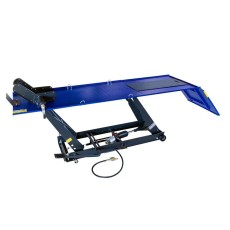 Motorheftafel parallel 450kg hydraulisch en pneumatisch AFGEHAALD